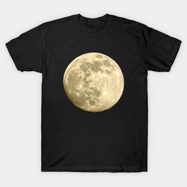 Full moon night sky the moon T-Shirt by BurunduXX-Factory